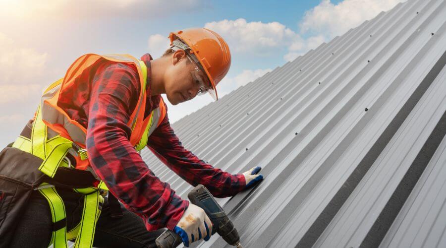 Professional metal roof installation in Longdale, OK